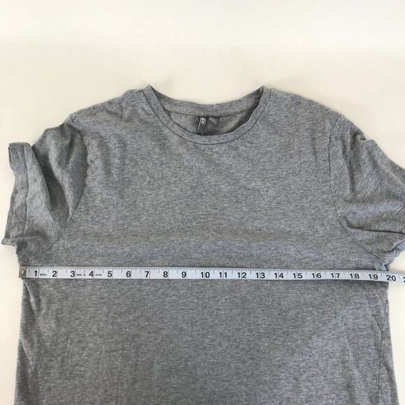 ASOS Crew Neck Tee Women’s Large Gray Short Sleeve Organic Cotton Knit Casual - Picture 6 of 11